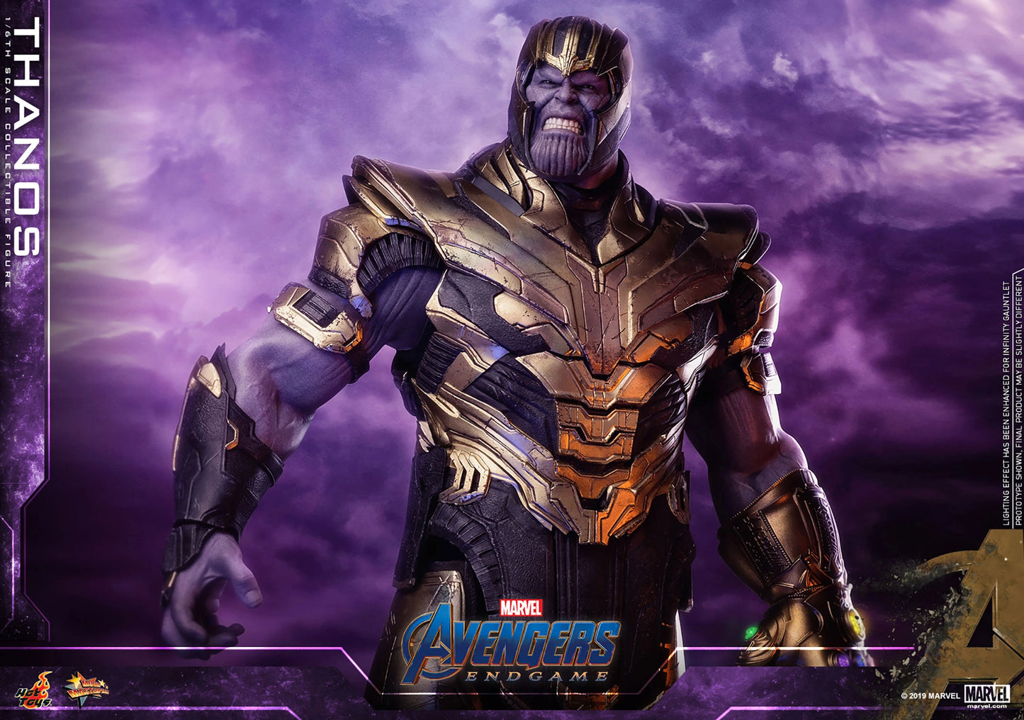 Armored Thanos Endgame by Hot Toys