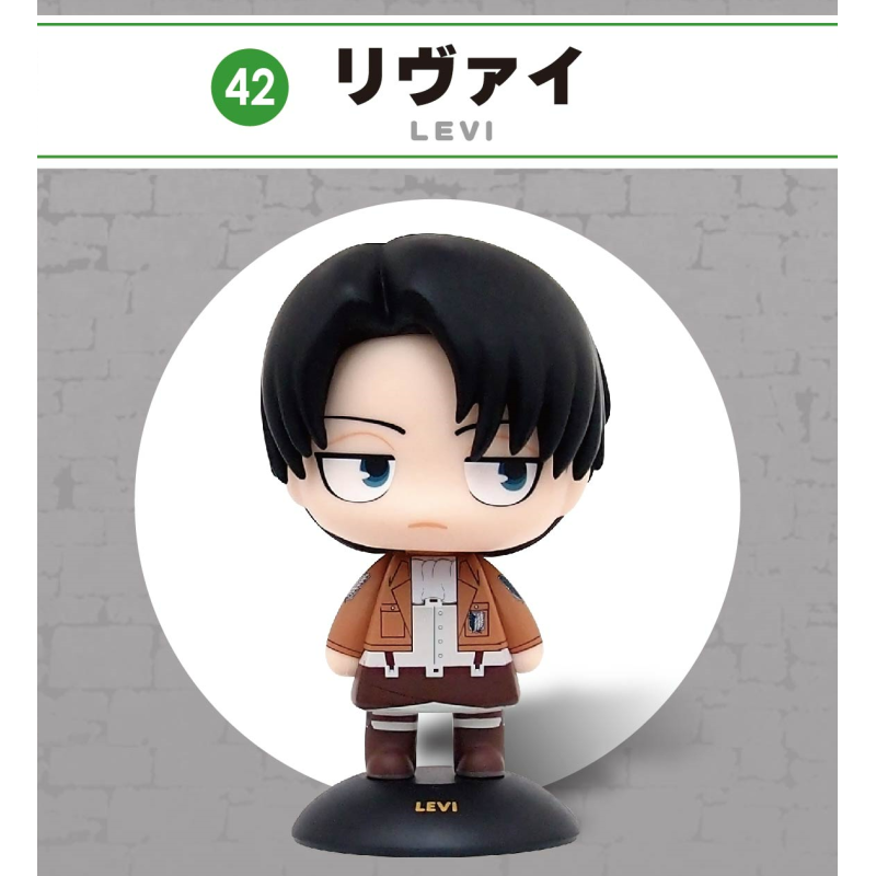 Takara Tomy A.R.T.S Yura Yura Head - Attack on Titan - Levi Ackerman
