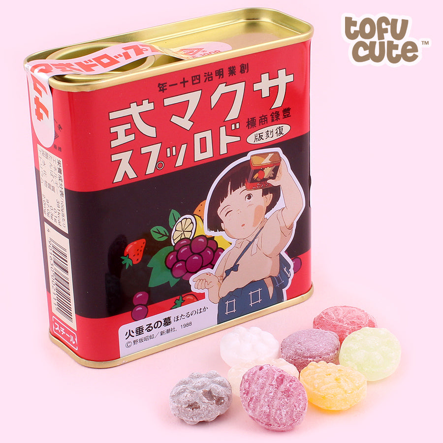 Sakuma Fruit Drops Retro Ghibli Edition Tin