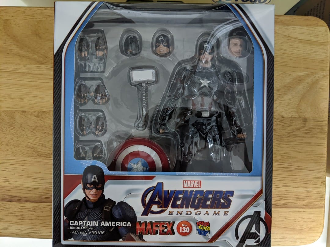 Avengers: Endgame MAFEX No.130 Captain America