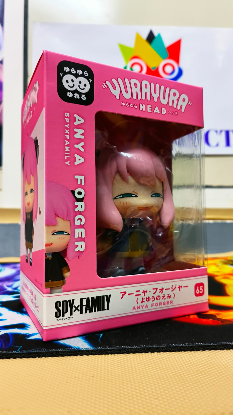 Yurayura Head Anya Squinty Eyes
