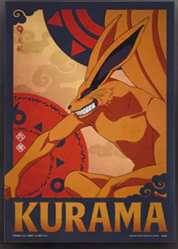 Ichiban Kuji Naruto Shippuden Shinobi no Kizuna - Prize G - A3 Posters