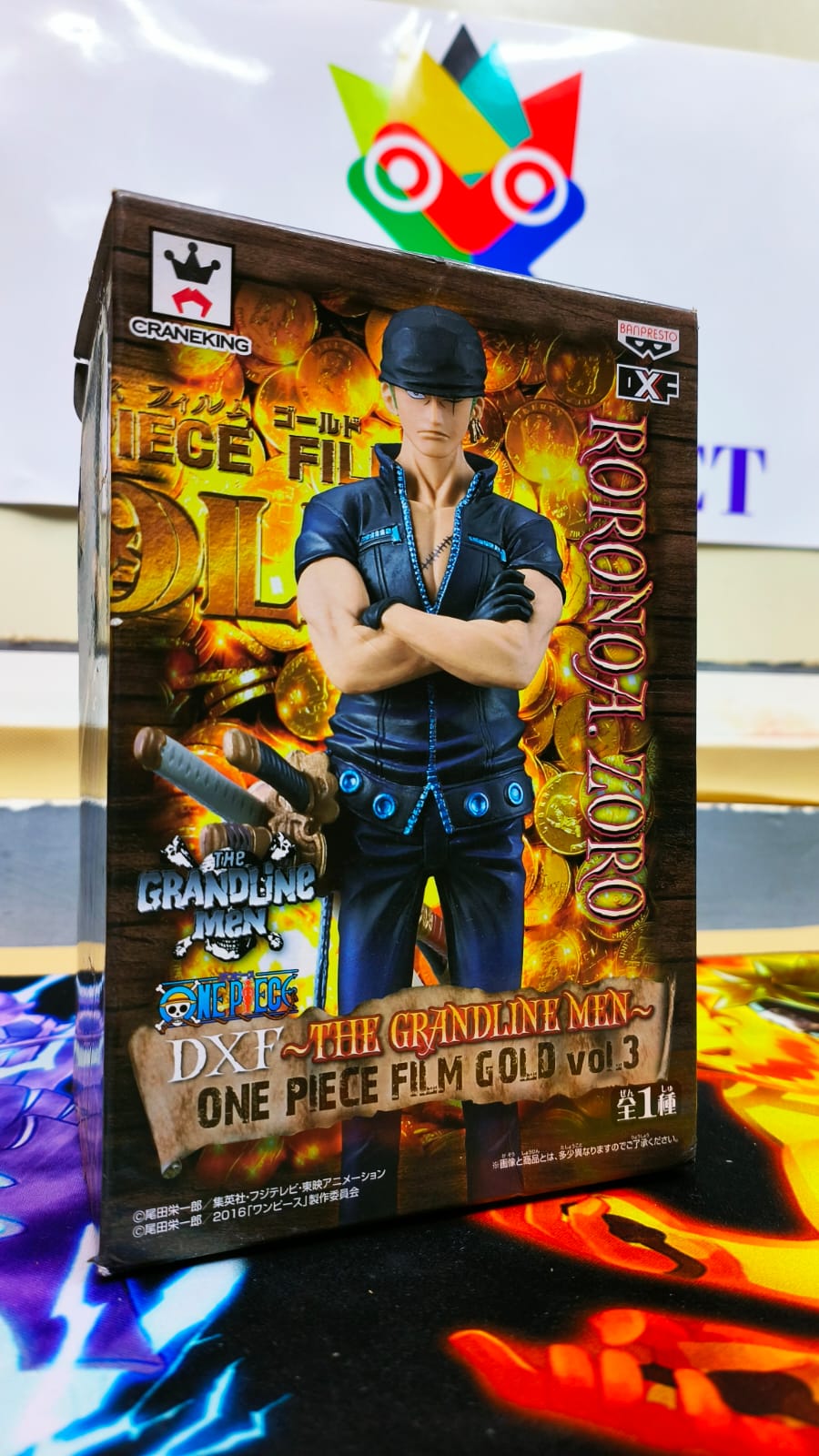 Banpresto DXF The Grandline Men One Piece Film Gold Vol 3 Zoro