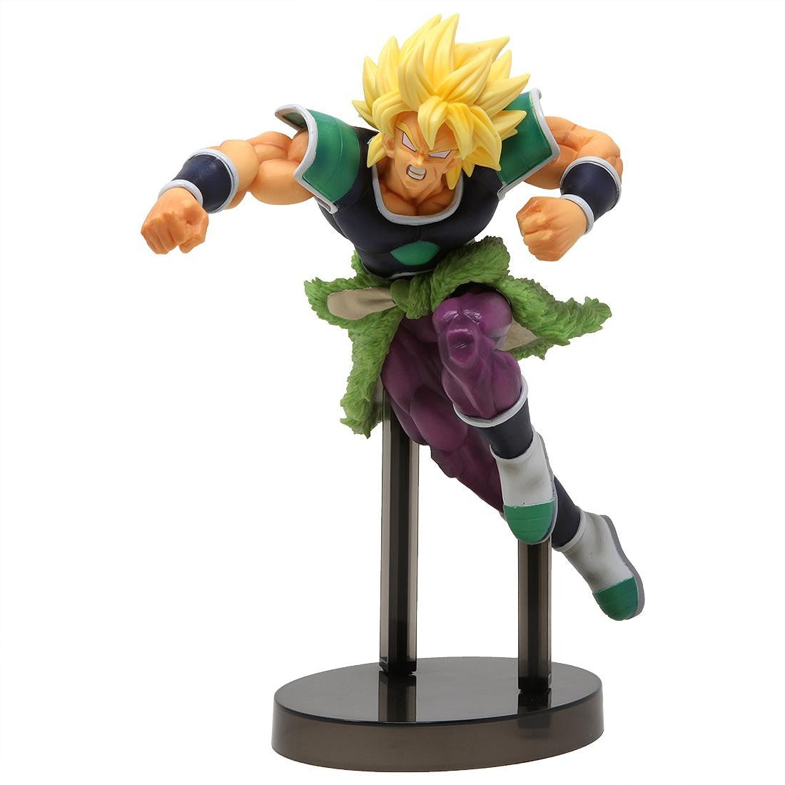 BANPRESTO DRAGON BALL SUPER Z-BATTLE SUPER SAIYAN BROLY FIGURE (GREEN)