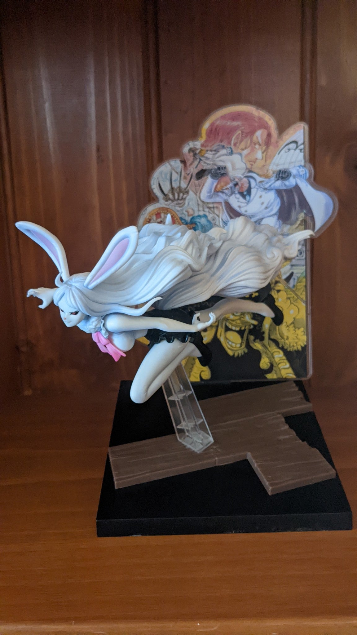 One Piece - Akagami no Shanks - Carrot - Coby - Douke no Buggy - Marshall D. Teach - Monkey D. Garp - Ichiban Kuji - Ichiban Kuji One Piece WT100 Memorial Eiichiro Oda Draws 100 Great Pirates (G Prize) - Sulong ver. (Bandai Spirits) No Box