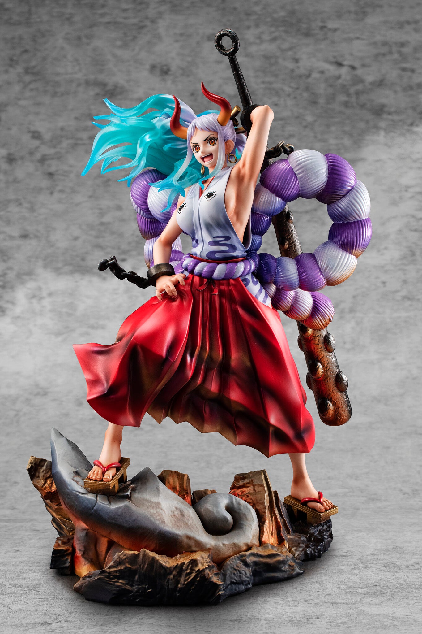 One Piece - Yamato - Portrait Of Pirates WA-MAXIMUM (MegaHouse) Open box
