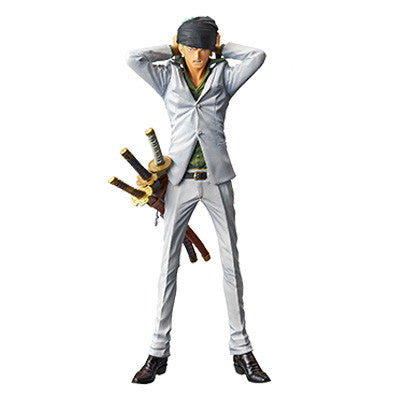 वन पीस - रोरोनोआ ज़ोरो - किंग ऑफ़ आर्टिस्ट - व्हाइट वर्। (बैनप्रिस्टो)