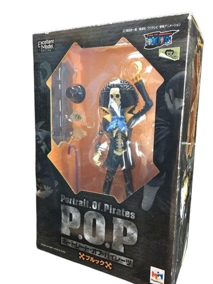 मेगाहाउस वन पीस पोर्ट्रेट ऑफ़ पाइरेट्स - उत्कृष्ट मॉडल - ब्रूक "स्ट्रॉन्ग वर्ल्ड" - 1/8 नियो डीएक्स