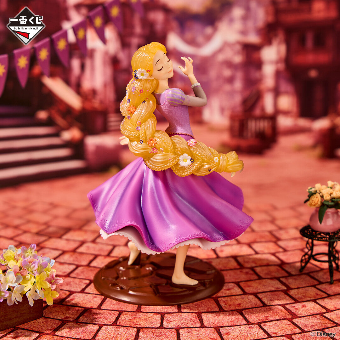 Ichiban kuji Disney Princess Blooming Melodies Tangled Rapunzel Figure Last One