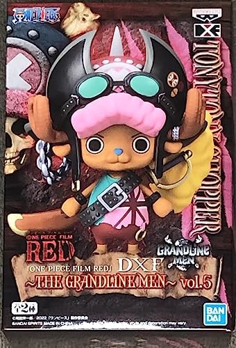 BANDAI ONE PIECE DXF GRANDLINE MEN -  TONY TONY CHOPPER - Film red ver.  Vol. 5