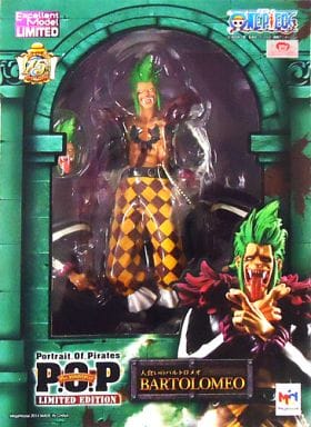 MegaHouse One Piece Portrait of Pirates - Excellent Model - Bartolomeo - Limited Edition- 1/8