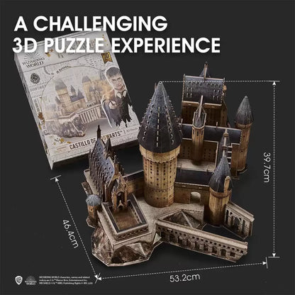 3D Puzzle Harry Potter Hogwarts Wonderful Hall 185 Pieces