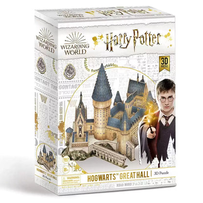 3D Puzzle Harry Potter Hogwarts Wonderful Hall 185 Pieces