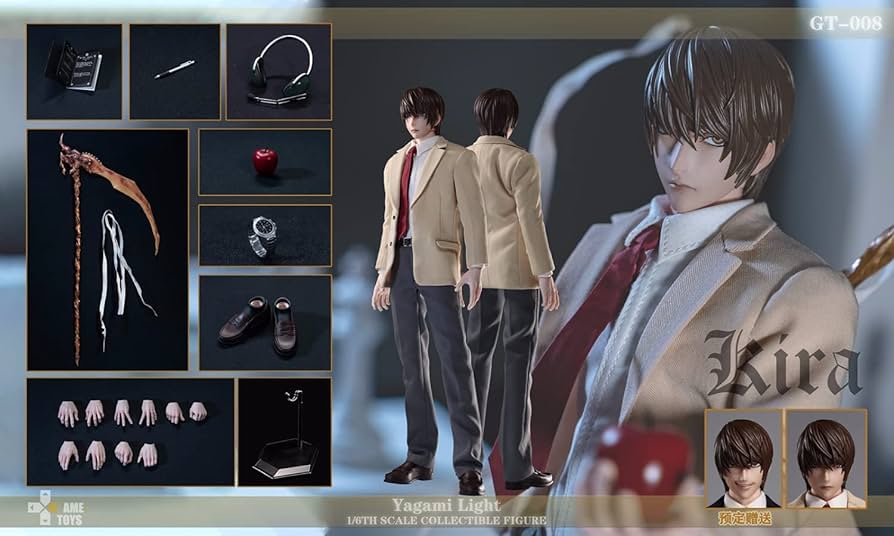 GAMETOYS GT-008 DEATH NOTE LIGHT YAGAMI