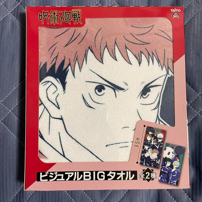 Taito - jujitsu kaisen - Visual BIG towel - Yuji , Gojo , Fushiguro, and Nobara