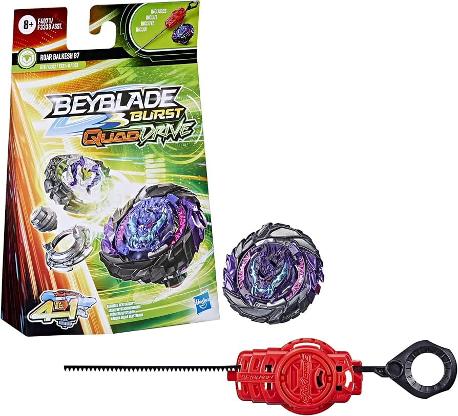 Hasbro Quad-Drive system - Beyblade Burst Roar Balkesh B7