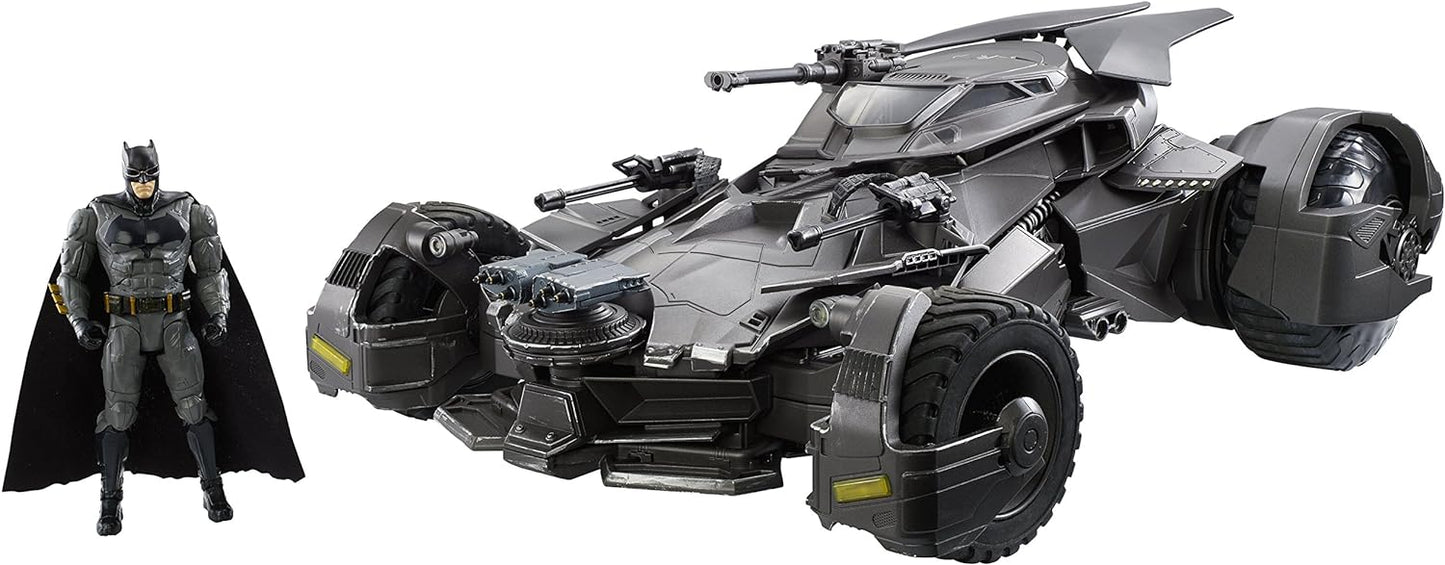 Mattel Justice League Ultimate Justice League 1:10 Remote Control Batmobile Vehicle + Figure