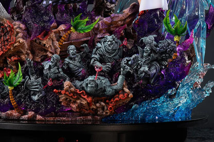 LX Studio - One Piece - Resin -   Marshall D Teach VS Boa Hancock