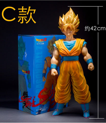 2 SS Goku Dragon Ball Z prefabricated Super Size Soft Vinyl Figure