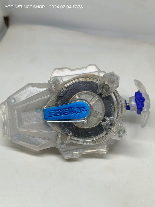 B-174 (silver) Long Superking BeyLauncher L