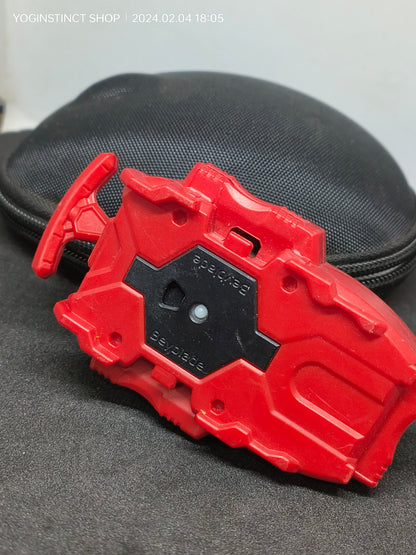 The B-108 BeyLauncher (Red) Right spin