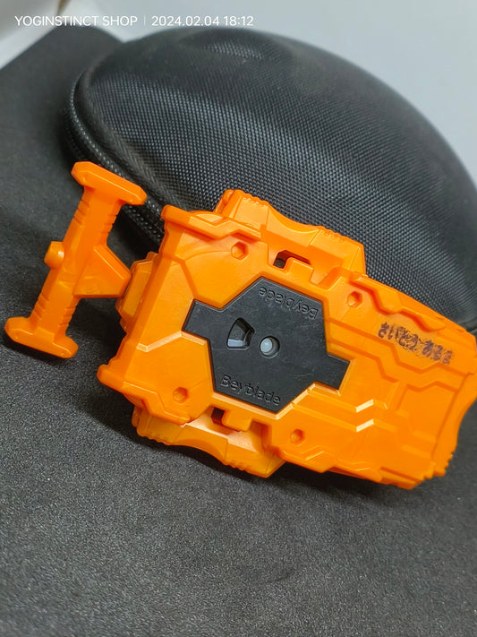 B-64 Heavy BeyLauncher (Orange) Right spin