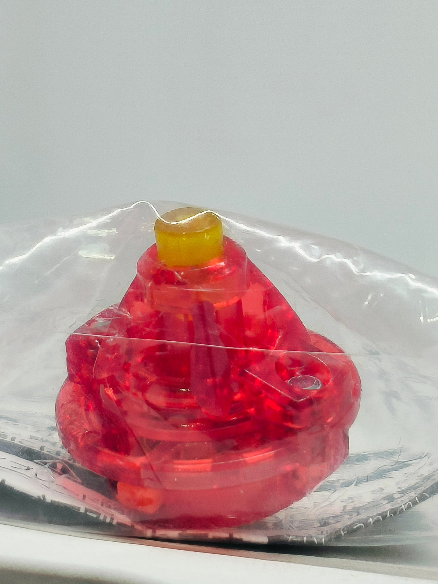 B-00 Xtreme' (Clear Red Ver.) (translucent red, translucent yellow rubber)