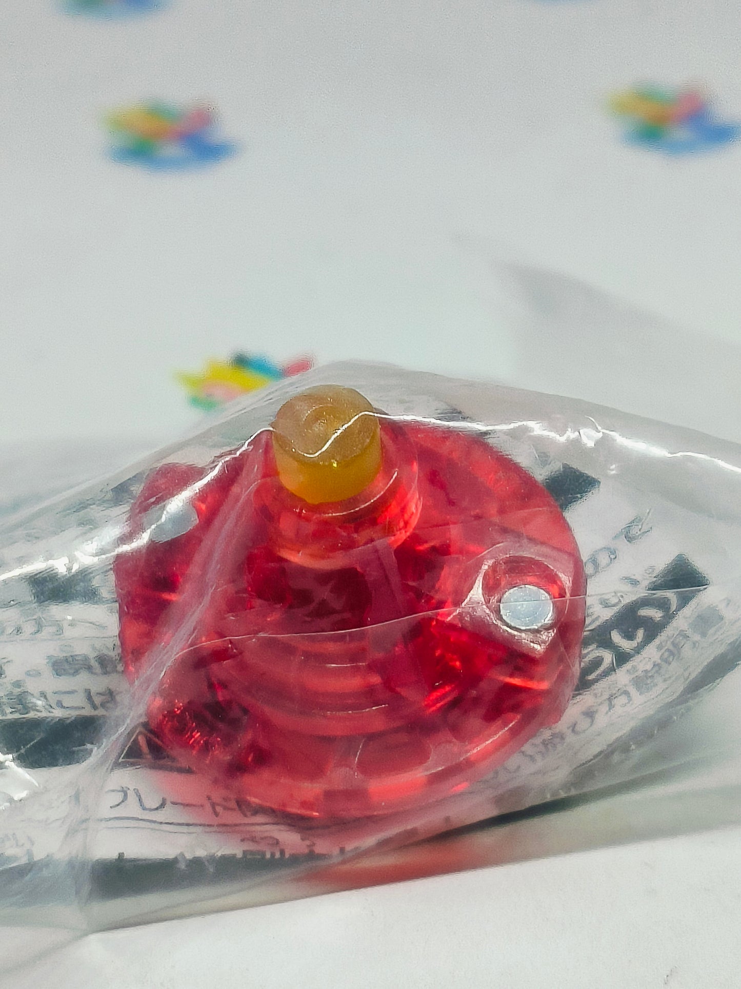 B-00 Xtreme' (Clear Red Ver.) (translucent red, translucent yellow rubber)