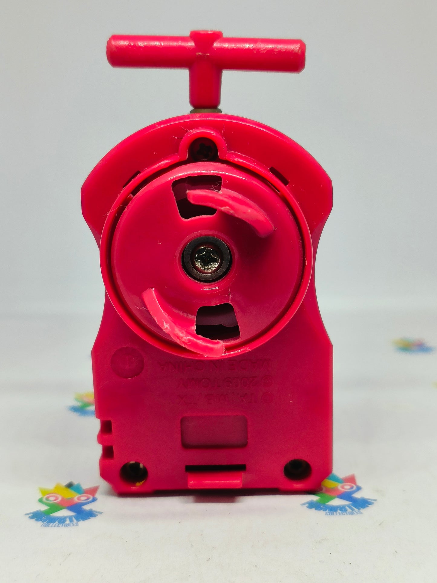 BB-17  Bey String Launcher (Metal Saga) Red Right spin