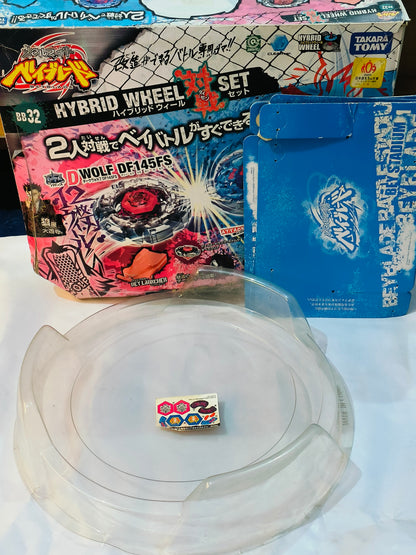 BB-10 STADIUM SET FROM BB-32 METAL FIGHT ATTACK TYPE STADIUM