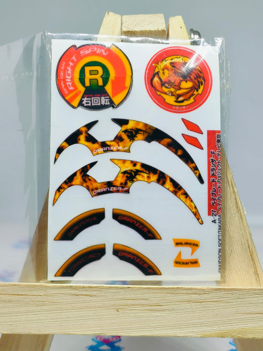 A-27 :  sticker for Dranzer F / Flame