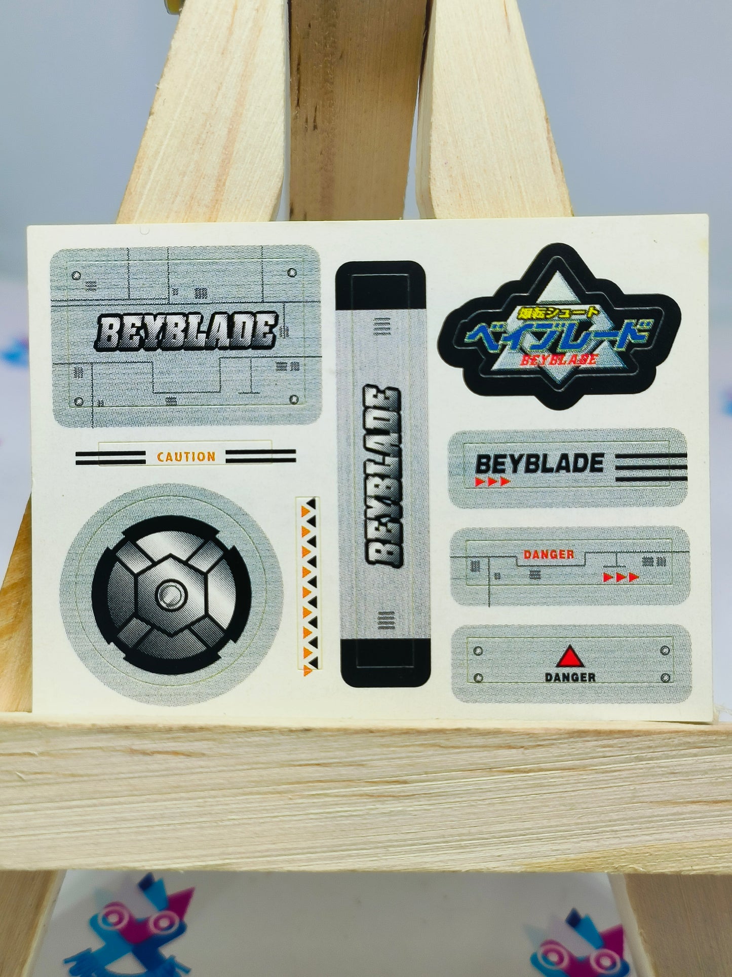 BEYBLADE EXCLUSIVE STICKERS 4