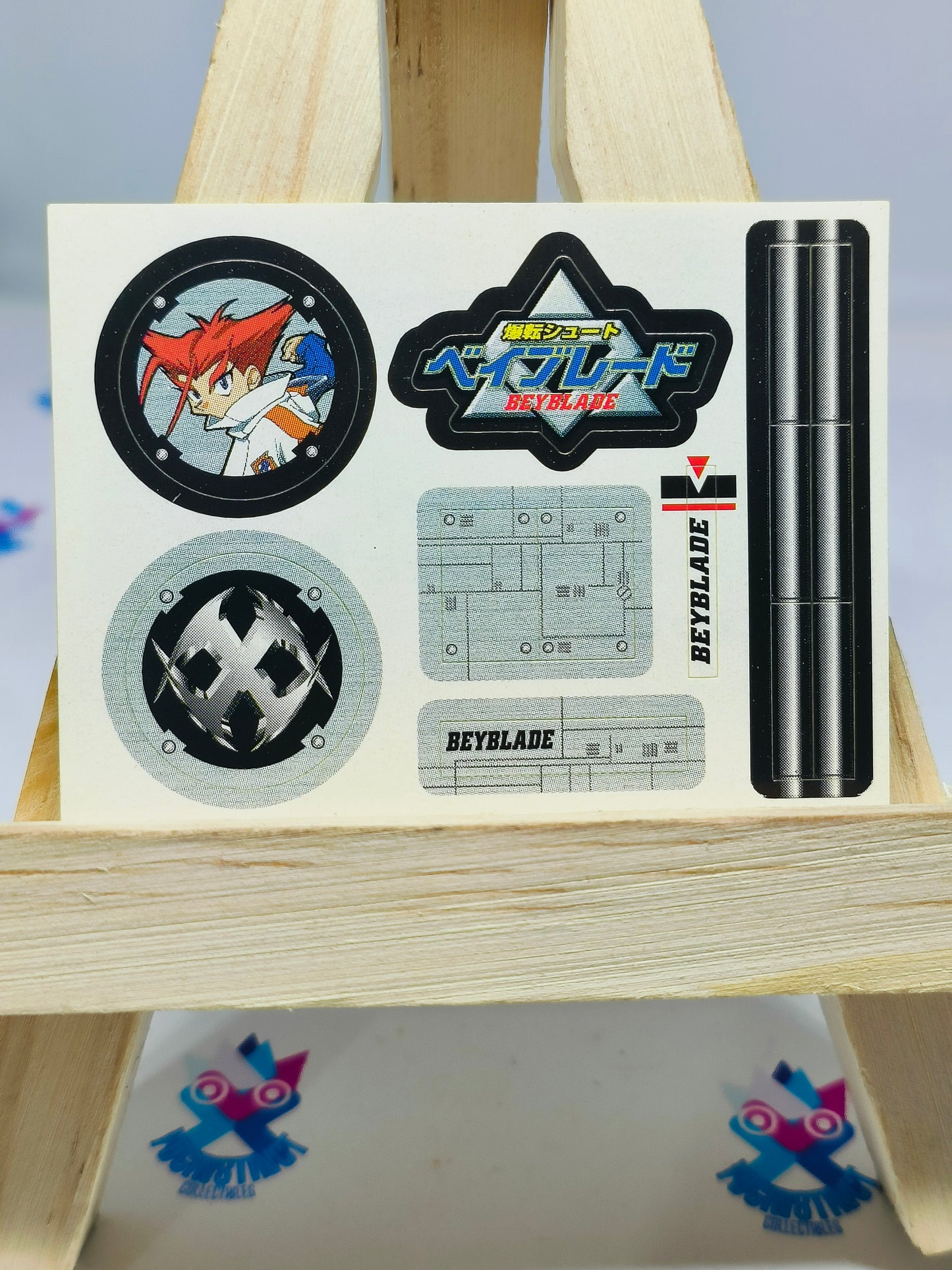 BEYBLADE EXCLUSIVE STICKERS 6