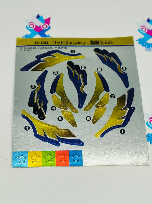 B-00

God Valkyrie Saint Seiya ver. sticker sheet