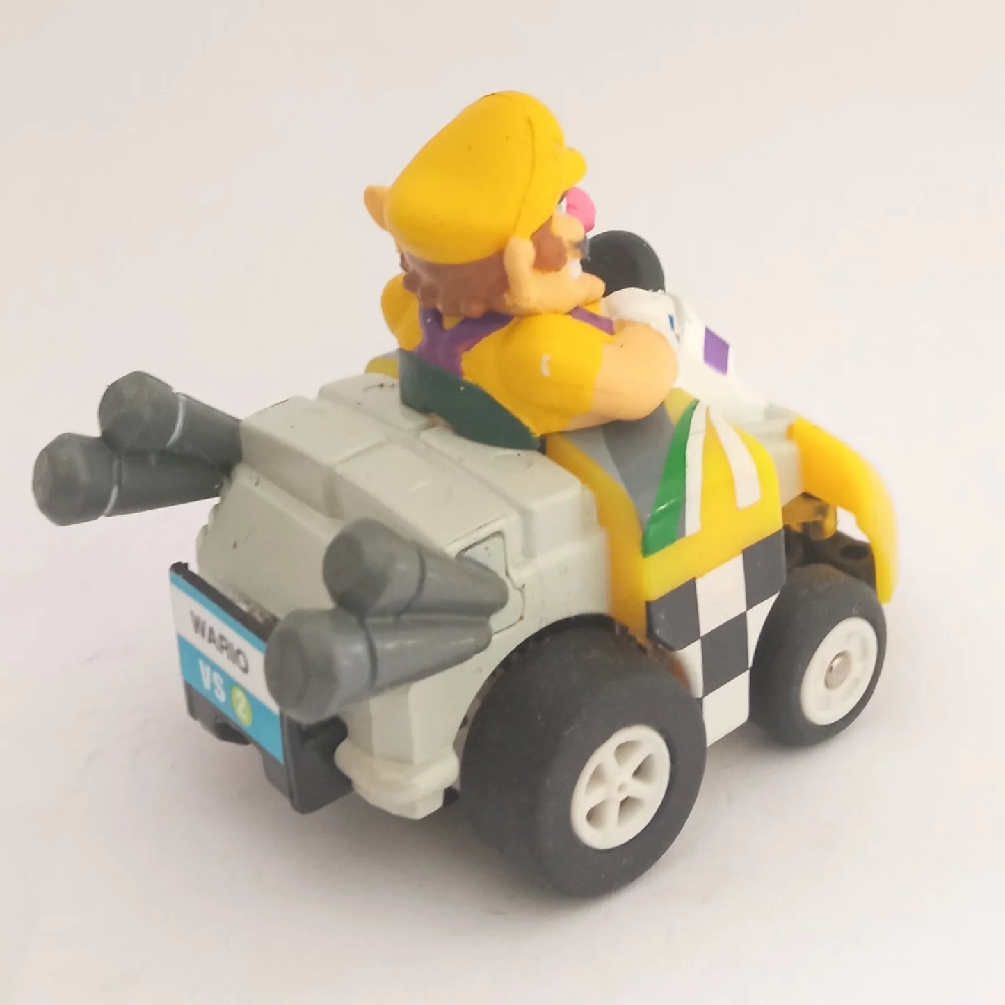Nintendo - Mariokart 8 - Super Smash Bros. Collection - Wario - Pull back figure
