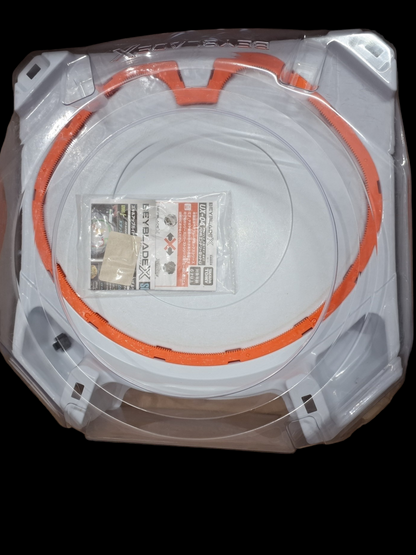 TAKARA TOMY Beyblade X Red Xtreme Stadium UX-04 BATTLE ENTRY SET STADIUM ONLY (PREOWNED)