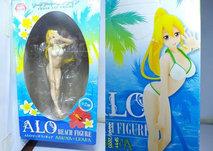 Furyu - Sword Art Online II - Leafa X Asuna - Swimsuit ver. / beach figure ALO