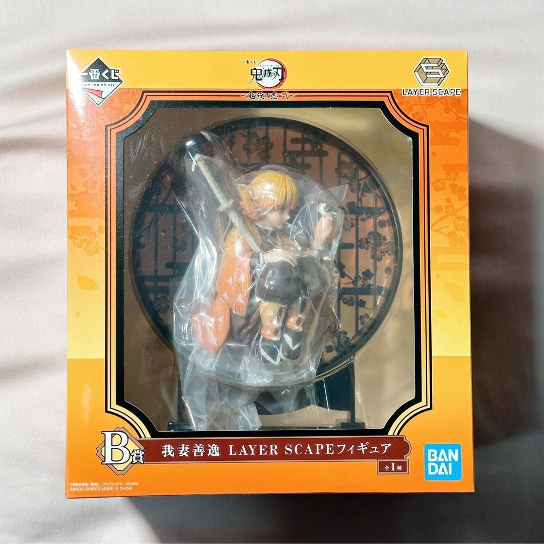 Bandai Ichiban kuji -  Demon slayer -  Zenitsu Agatsuma -  Layer Scape -  B Prize