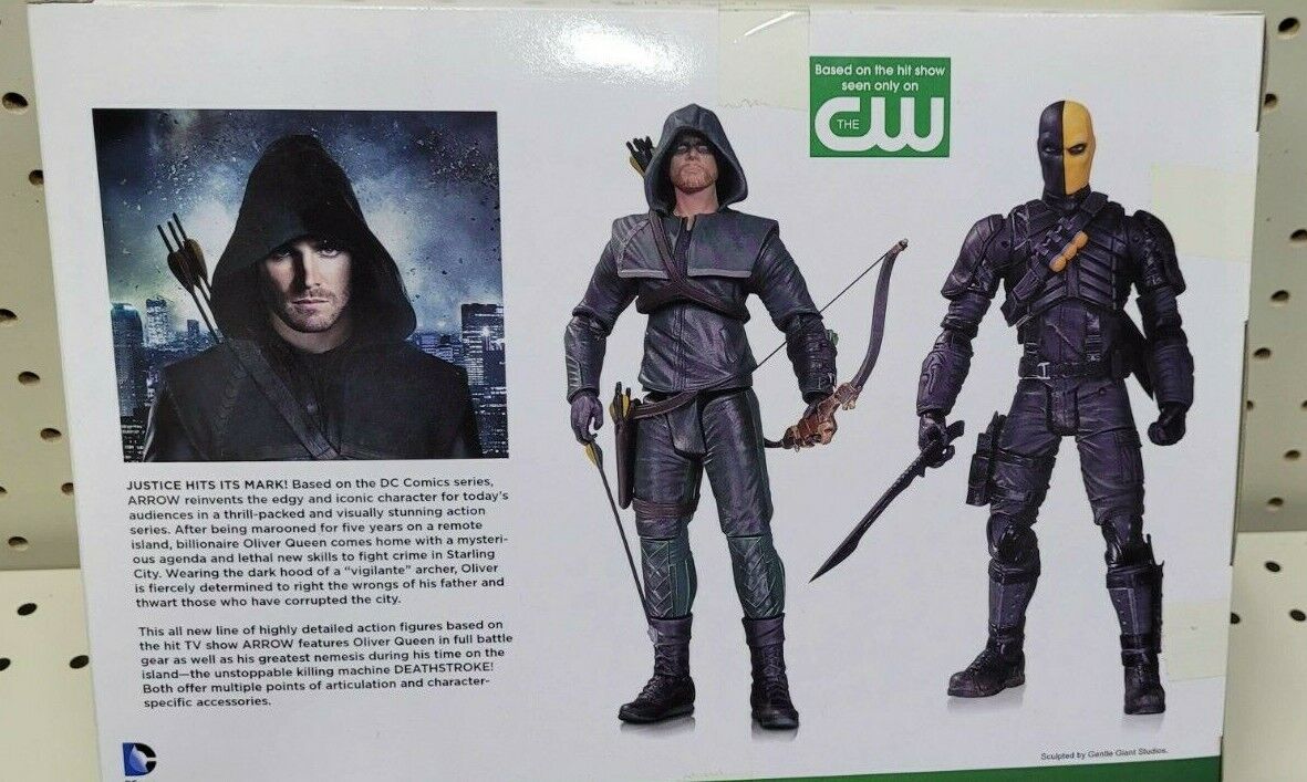 DC Collectibles - Arrow Oliver Queen and Deathstroke Figure 2-Pack