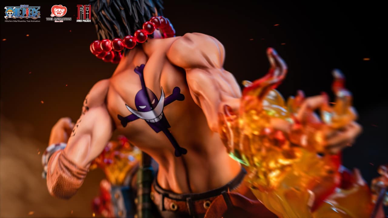 Jimei Palace - One Piece - Resin -   Marshall D. Teach,  Portgas D. Ace
