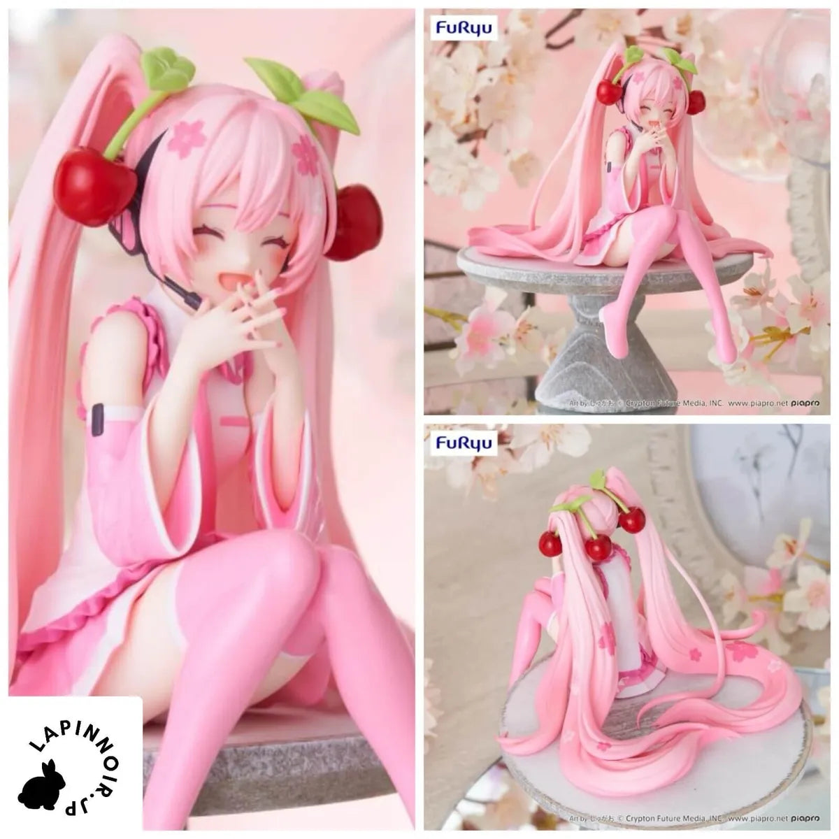 Furyu - Vocaloid - (Sakura Miku 2023 Smile Ver.) Noodle Stopper - Hatsune Miku