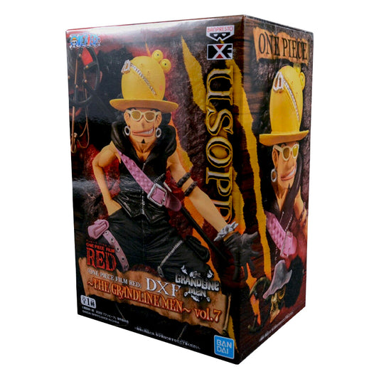 BANDAI ONE PIECE DXF GRANDLINE MEN -  Usopp - Film red ver.  Vol. 7