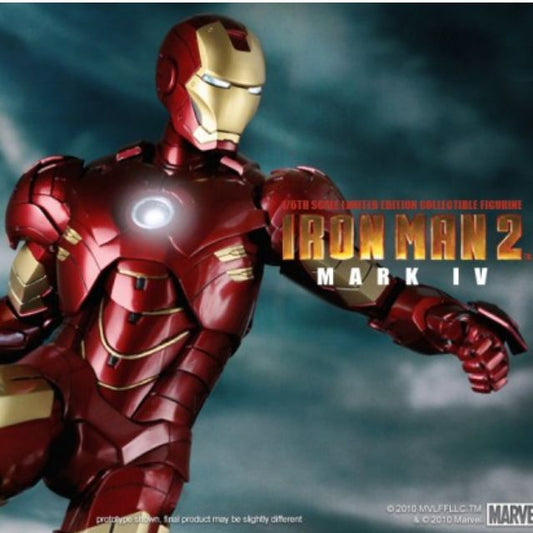 Hot Toys Marvel Iron Man 2 Mark IV Limited Edition MMS123
