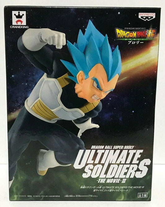 Banpresto Dragon Ball Super Broly - The Movie - Ultimate Soldiers III -  Vegeta SSGSS
