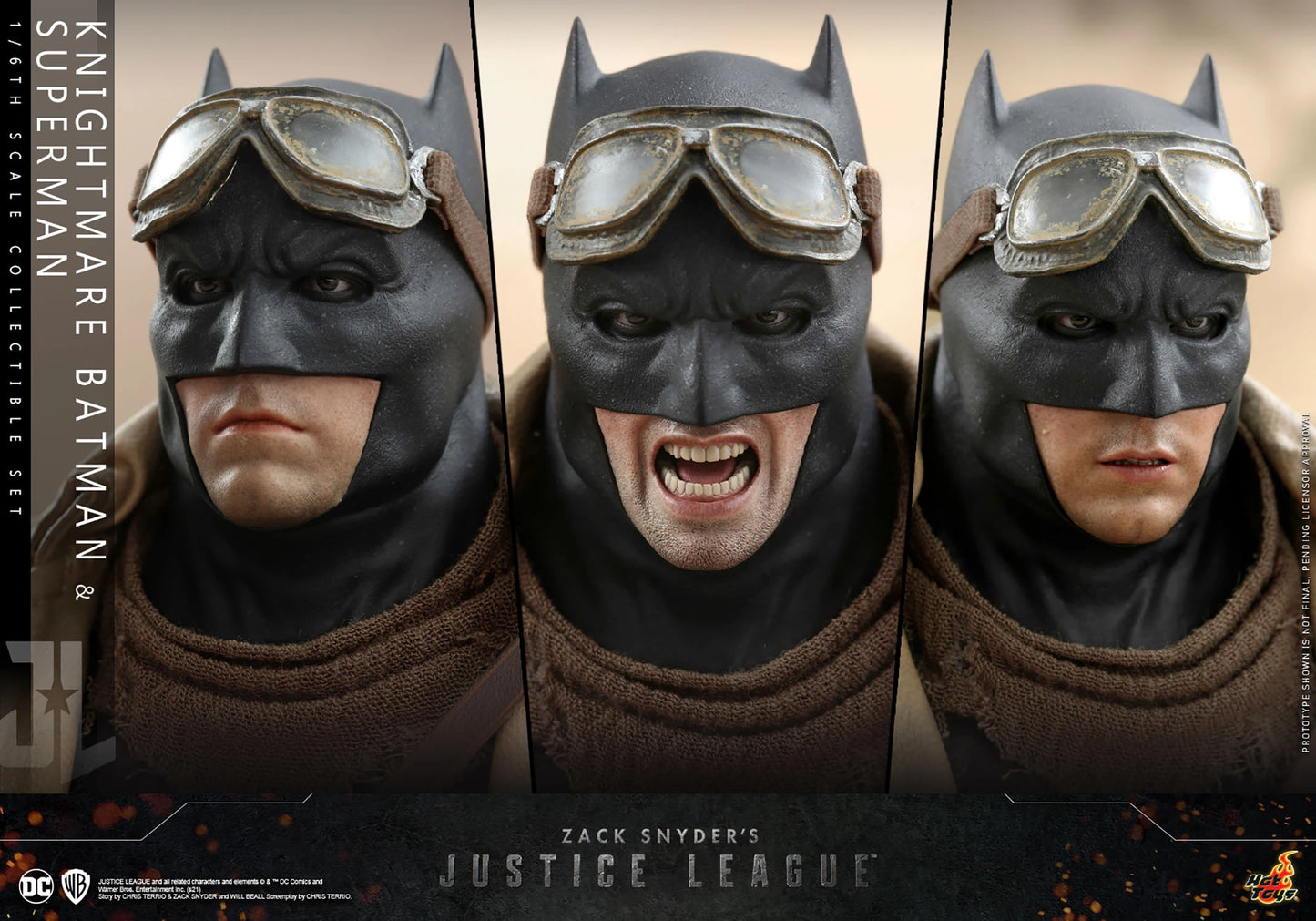 KNIGHTMARE BATMAN AND SUPERMAN by Hot Toys