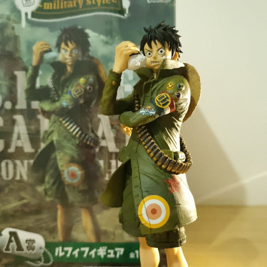 ONE PIECE Ichiban Kuji 2015 Military Style Prize A Luffy Figure BANPRESTO