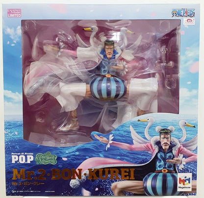 MegaHouse One Piece Portrait of Pirates - Excellent Model -  Mr.2 Bon Kurei  "Playback Memories"  - 1/8