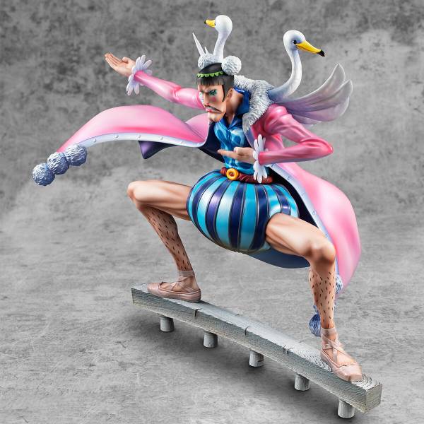 MegaHouse One Piece Portrait of Pirates - Excellent Model -  Mr.2 Bon Kurei  "Playback Memories"  - 1/8