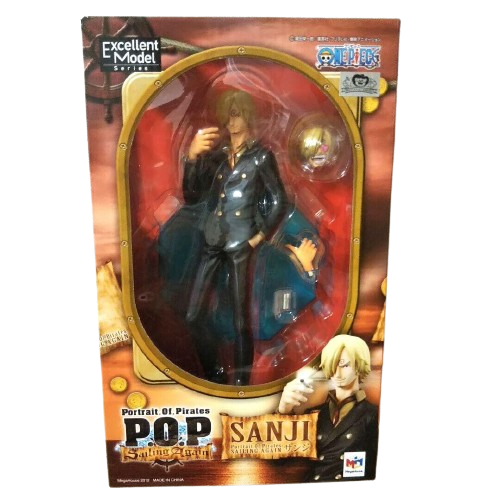 MegaHouse One Piece Portrait of Pirates - Excellent Model - Sanji "Sailing Again" - 1/8 - Timeskip