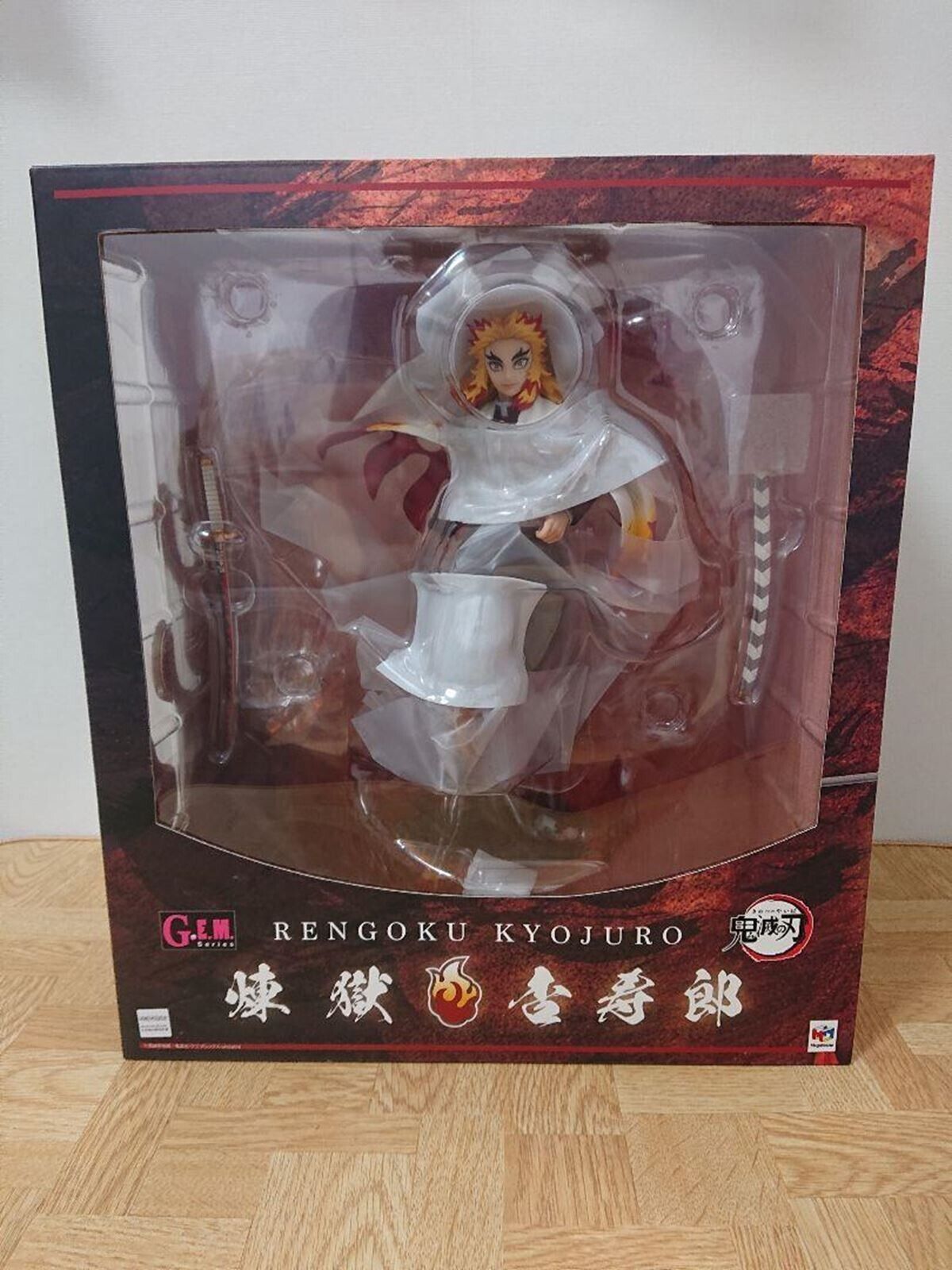 G.E.M. series Figure Demon Slayer Kyojuro Rengoku Kimetsu no Yaiba Mega House